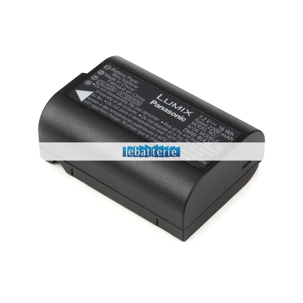 batterie originale panasonic dmw-blk22