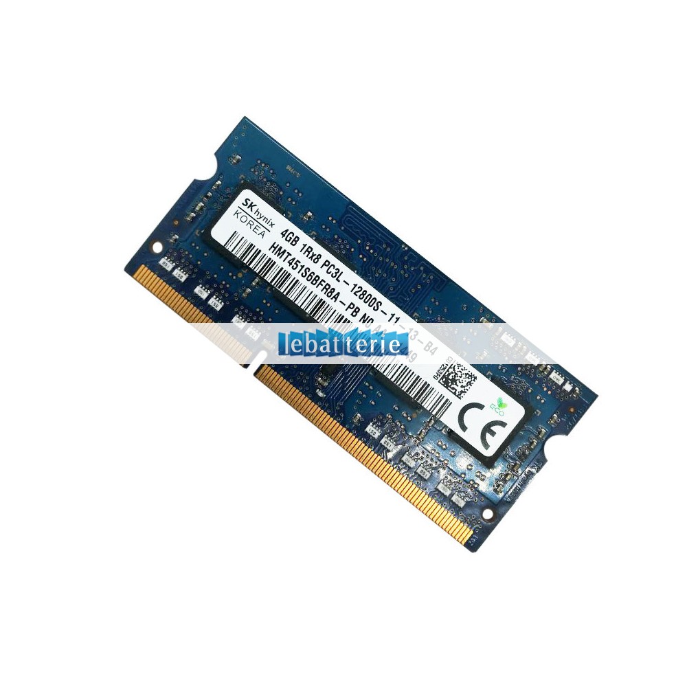 1600mhz sodimm non-ecc 204 broches mémoire sans tampon 1.35v ddr3l hynix hmt451s6bfr8a-pb module de mémoire