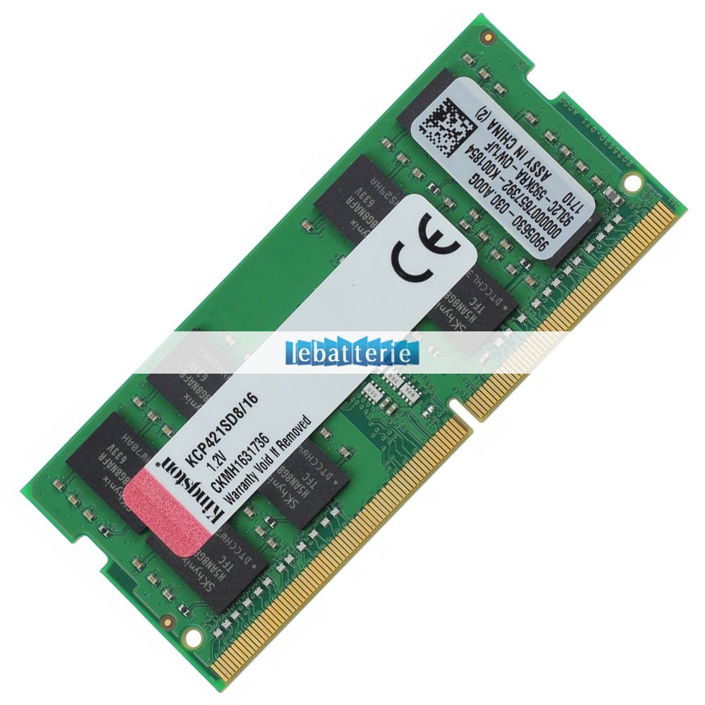 2133mhz sodimm non-ecc 260 broches mémoire sans tampon 1.2v ddr4 kingston kcp421sd8/16 module de mémoire