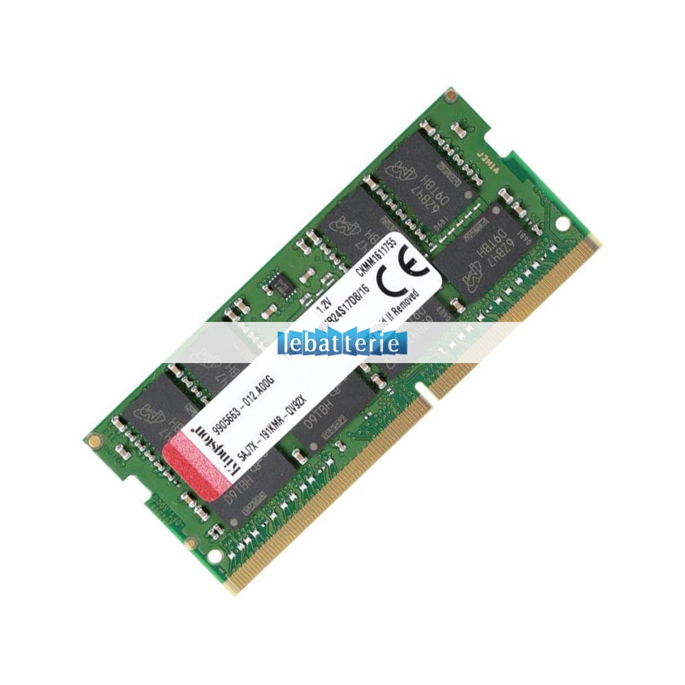 2400mhz sodimm non-ecc 260 broches mémoire sans tampon 1.2v ddr4 kingston kvr24s17d8/16 module de mémoire