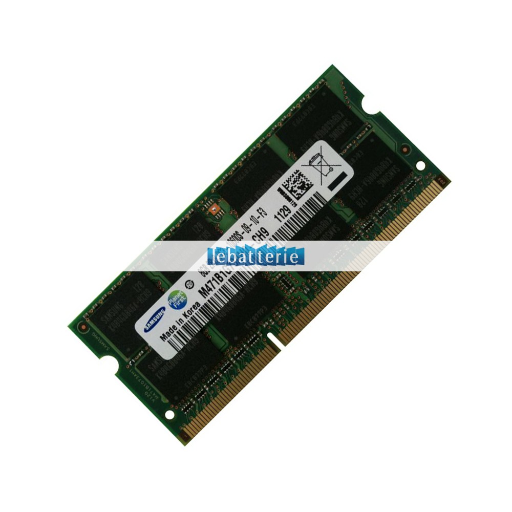 1333mhz sodimm non-ecc 204 broches mémoire sans tampon 1.5v ddr3 samsung m471b1g73ah0-yh9 module de mémoire