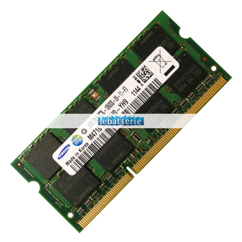 1333mhz sodimm non-ecc 204 broches mémoire sans tampon 1.5v ddr3 samsung m471b1g73bh0-yh9 module de mémoire