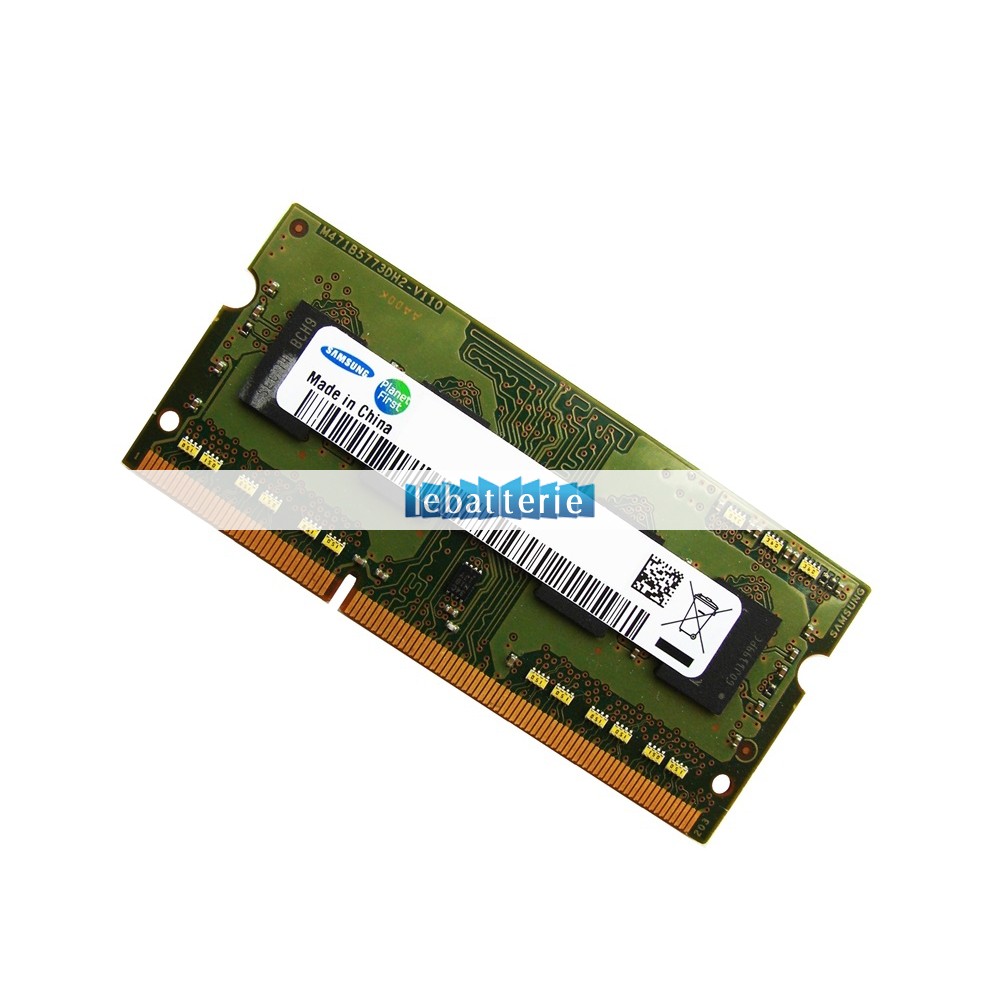 1600mhz sodimm non-ecc 204 broches mémoire sans tampon 1.5v ddr3 samsung m471b1g73qh0-ck0 module de mémoire